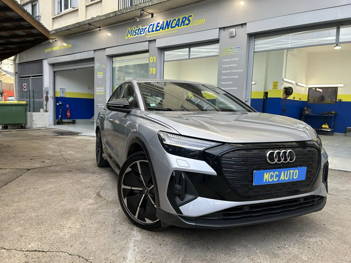 Audi Q4 e-tron, lavage complet