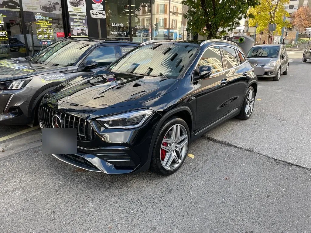 Mercedes GLA AMG, lavage complet