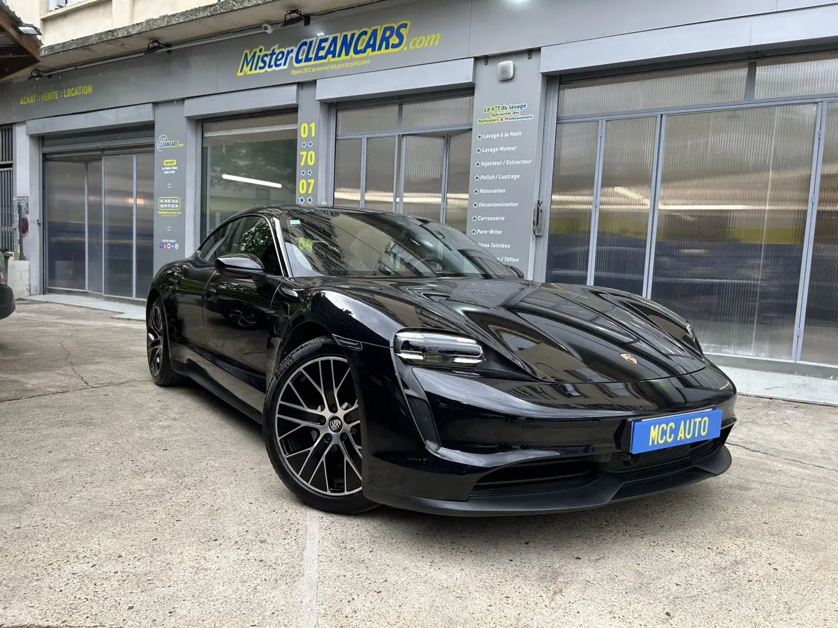 Porsche Taycan, Lavage et lustrage